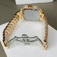 Cartier Arabic Dial Full Stone (UNISEX) Watch - (9229-W12)