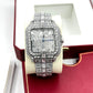 Cartier Arabic Dial Full Stone (UNISEX) Watch - (9229-W12)