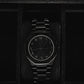 Metal Aura Watch – Arabic Dial | Luxury Matte Black Timepiece (9229-W1)